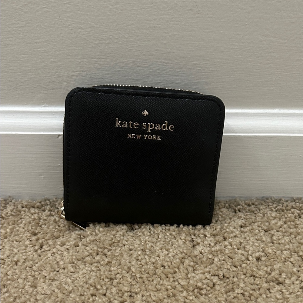 Kate Spade Black Compact Wallet